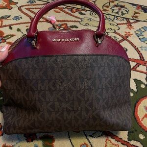 Michael Kors Emmy dome satchel used